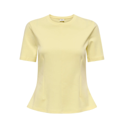 JDY Eva S/S Top - French Vanilla