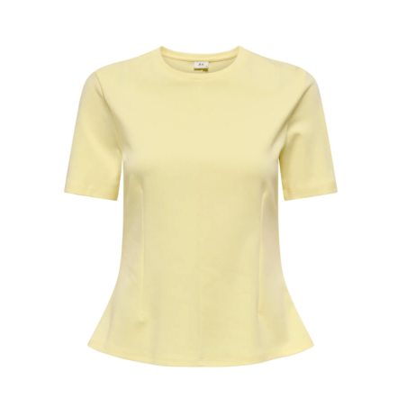 JDY Eva S/S Top - French Vanilla