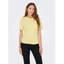 JDY Eva S/S Top - French Vanilla