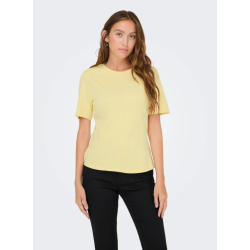 JDY Eva S/S Top - French Vanilla