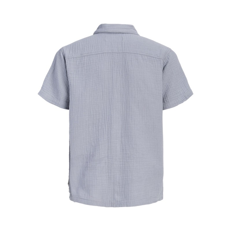 JACK & JONES Junior Nantucket Double Cloth S/S Skjorte - Tradewinds