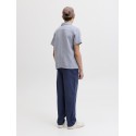 JACK & JONES Junior Nantucket Double Cloth S/S Skjorte - Tradewinds