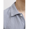 JACK & JONES Junior Nantucket Double Cloth S/S Skjorte - Tradewinds