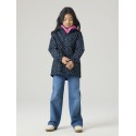NAME IT Kids Maxi Jakke - Dark Sapphire/Dot