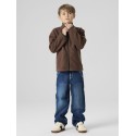 NAME IT Kids Bulin Teddy Cardigan - "Shopping Bag"/Sand