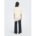 JDY Alma 2/4 Blonde T-shirt - Egret