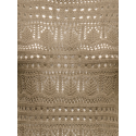 JDY Sun Lay 2/4 Boatneck Strik - Sepia Tint