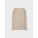 NAME IT Kids Suraja S-Xlim L/s Bluse - Mocha Meringue