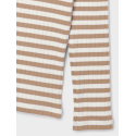 NAME IT Kids Suraja S-Xlim L/s Bluse - Mocha Meringue