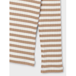 NAME IT Kids Suraja S-Xlim L/s Bluse - Mocha Meringue