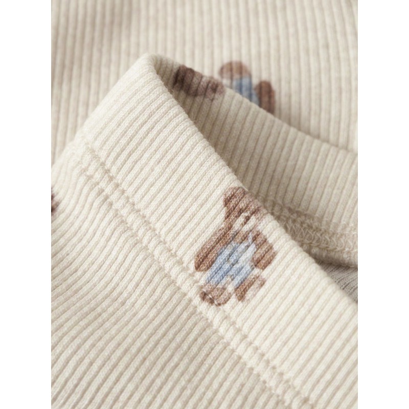 NAME IT Baby Den Kab Long John - Peyote Melange