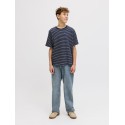 JAKC & JONES Alex Baggy Fit Jeans - Blue Denim