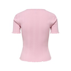 ONLY Tenna Rund Hals T-shirt - Romance Rose