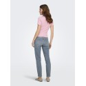 ONLY Tenna Rund Hals T-shirt - Romance Rose