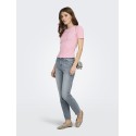 ONLY Tenna Rund Hals T-shirt - Romance Rose