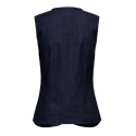ONLY LASHYBY Demim Vest - Dark Blue Denim