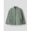 NAME IT Kids Bulin Teddy Cardigan - Chinois Green