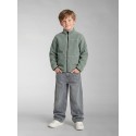 NAME IT Kids Bulin Teddy Cardigan - Chinois Green