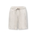 KIDS ONLY Siesta Loose Hør Shorts - Moonbeam
