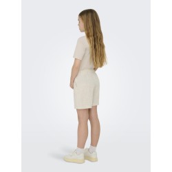 KIDS ONLY Siesta Loose Hør Shorts - Moonbeam