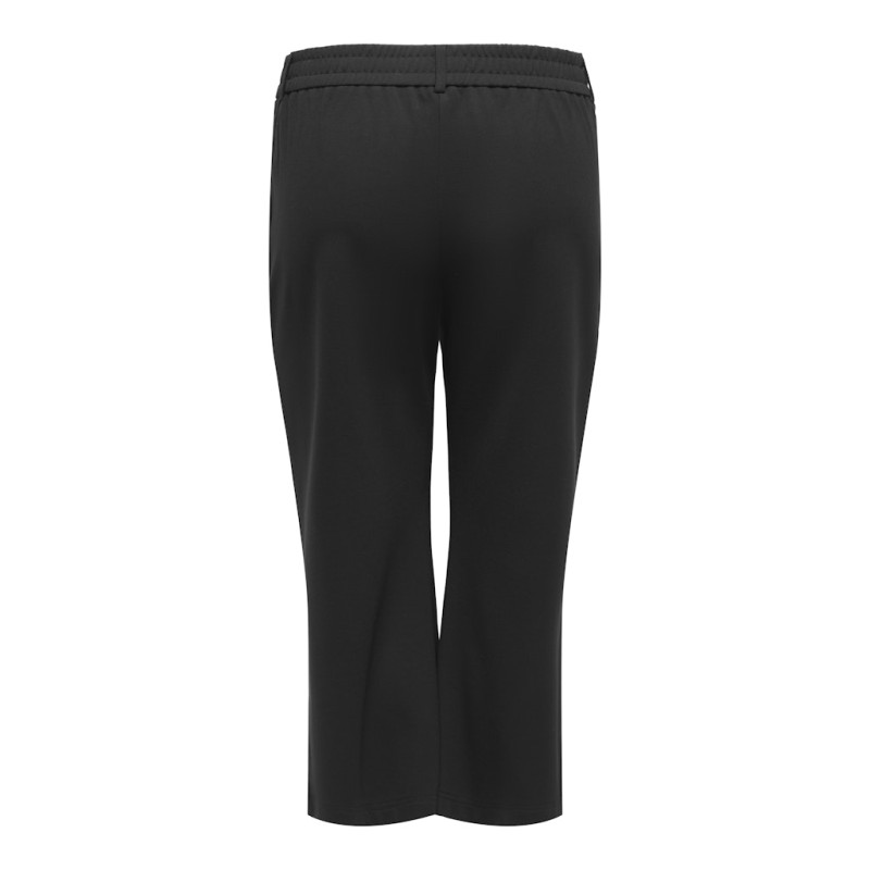 ONLY CARMAKOMA Goldtrash HW Straight Culotte Bukser - Sort