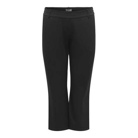 ONLY CARMAKOMA Goldtrash HW Straight Culotte Bukser - Sort