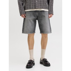 JACK & JONES Alex Baggy Denim Shorts - Black Denim / AM 399