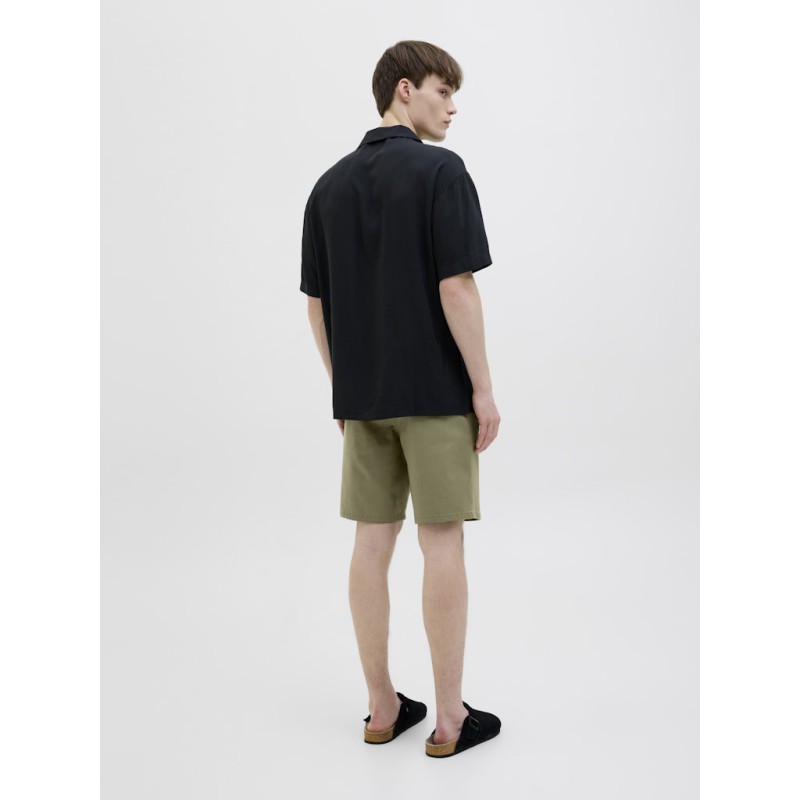 JJ REBEL Sharp Chino Shorts - Deep Lichen Green