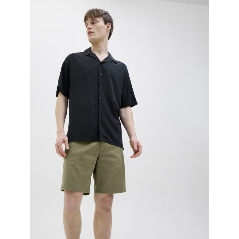 JJ REBEL Sharp Chino Shorts - Deep Lichen Green