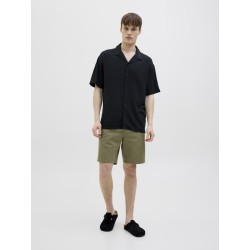 JJ REBEL Sharp Chino Shorts - Deep Lichen Green