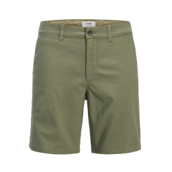 JJ REBEL Sharp Chino Shorts - Deep Lichen Green