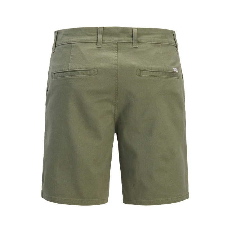 JJ REBEL Sharp Chino Shorts - Deep Lichen Green