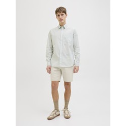 JJ REBEL Sharp Chino Shorts - Moonbeam