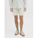 JJ REBEL Sharp Chino Shorts - Moonbeam