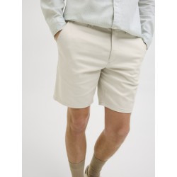 JJ REBEL Sharp Chino Shorts - Moonbeam