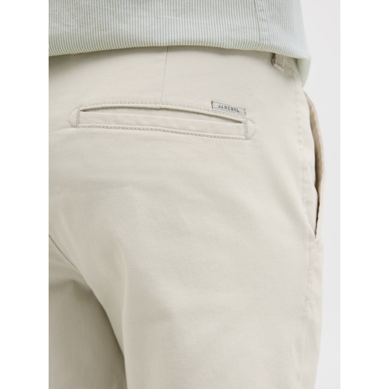 JJ REBEL Sharp Chino Shorts - Moonbeam