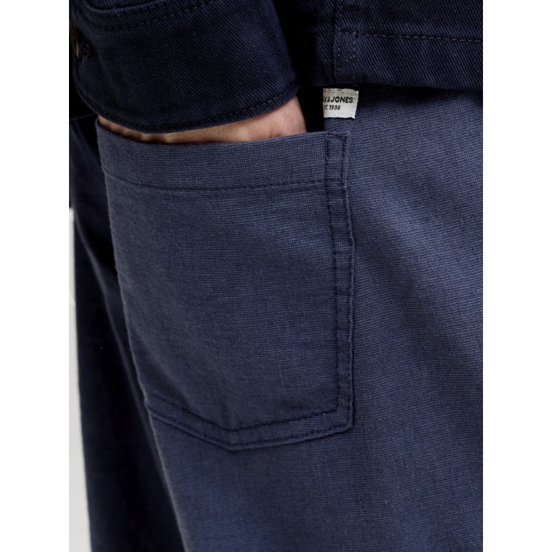 JACK & JONES PLUS Stace Breeze Hør Bukser - Sky Captain