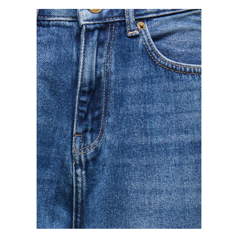 ONLY & SONS Fade Loose Denim Shorts - Medium Blue Denim