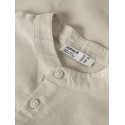 NAME IT Kids Falinnen S/S Skjorte - Peyote Melange