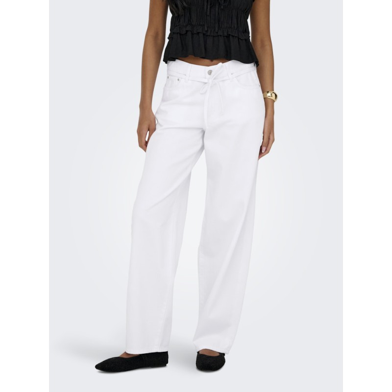 ONLY Gianna Straight Jeans - White Denim