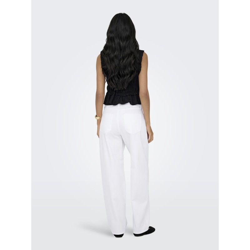 ONLY Gianna Straight Jeans - White Denim