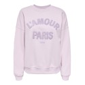 JDY Mesa langærmet sweatshirt - Winsom Orchid / Lamour