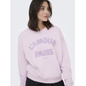 JDY Mesa langærmet sweatshirt - Winsom Orchid / Lamour