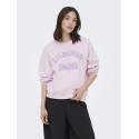 JDY Mesa langærmet sweatshirt - Winsom Orchid / Lamour