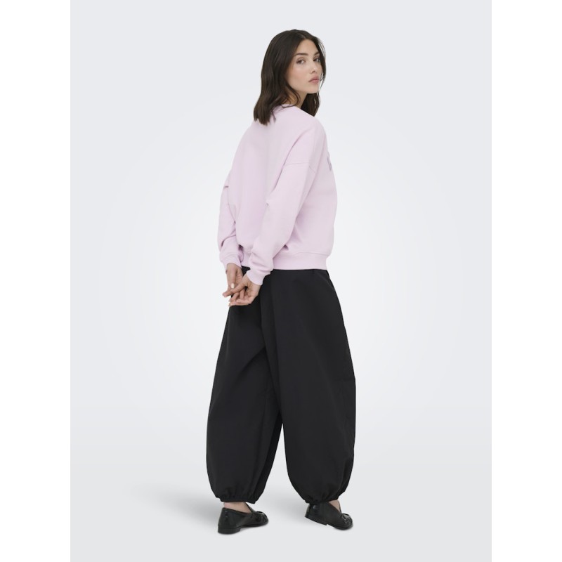 JDY Mesa langærmet sweatshirt - Winsom Orchid / Lamour