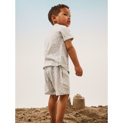 NAME IT Fedenis Kortærmet Shirt - Dark Sapphire