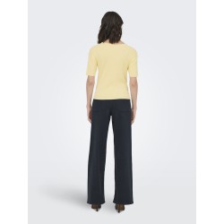 JDY Gaby 2/4 Perle Strik Cardigan - Double Cream