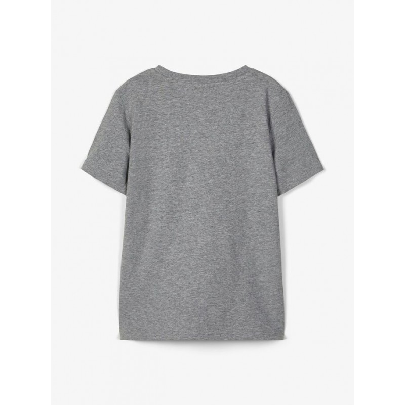 NAME IT KIDS Batoj denim t-shirt - Light Blue Denim