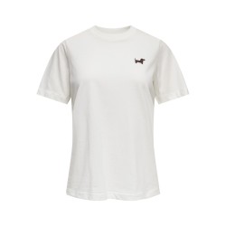 JDY Pisa S/S Print Top - Cloud Dancer / Dog