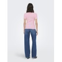 JDY Salsa Mia S/S Top - Fairy Tale